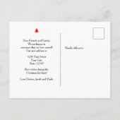 Nieuwe startpagina voor Feestdagen Aankondigingskaart (Achterkant)