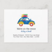 Nieuwe startpunt | Schattigee verhuisaankondiging Aankondigingskaart (Voorkant)