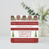 Nieuwe startpunt voor de Feestdagen Housewarming P Kaart (Staand voorkant)