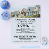 Nieuwe startpunten, Realtor, Estate Agent Adverter Flyer (Enkel)