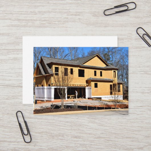 Nieuwe startstandaard, 3,5-inch x 2,0-inch Visitek Visitekaartje (Voorkant / Achterkant in situ)