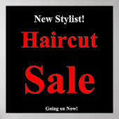 Nieuwe Steen van het Poster van de Verkoop van de  (Voorkant)