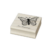 Nieuwe stempel van het Begin Butterfly Design rubb (Stempel)