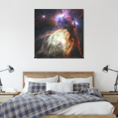 Nieuwe sterren vormen | Rho Ophiuchi | JWST Canvas Afdruk (Insitu (Slaapkamer))