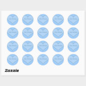 Nieuwe Stickers van mama, blauw (Vel)