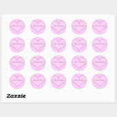 Nieuwe Stickers van mama, Roze (Vel)