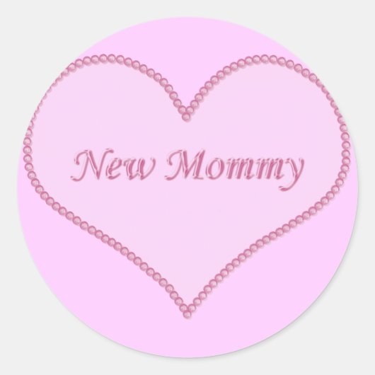 Nieuwe Stickers van mama, Roze (Voorkant)