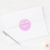 Nieuwe Stickers van mama, Roze (Envelop)