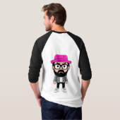 Nieuwe stijl afbeelding T-shirt (Achterkant volledig)