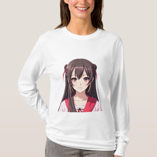 Nieuwe stijl anime t-shirt (Voorkant)