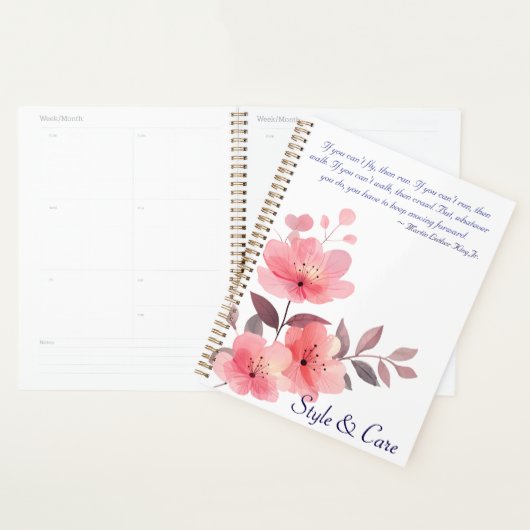 Nieuwe stijl en zorgplanner planner (Display)