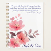 Nieuwe stijl en zorgplanner planner (Voorkant)