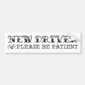 Nieuwe stijl Tattoo driver Bumpersticker (Voorkant)