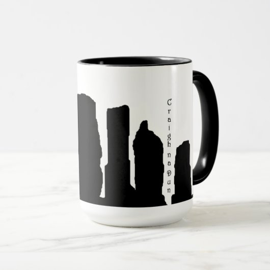 Nieuwe Stone Hugger Mok... Wil je er doorheen gaan Mok (Voorkant rechts)