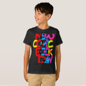 Nieuwe stripboekdag (overlap) t-shirt (Voorkant volledig)