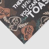 Nieuwe Studie in Toast Bread Quote Tissuepapier (Detail)