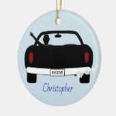 Nieuwe stuurprogrammaman op maat keramisch ornament (Links)