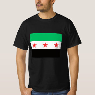 Nieuwe Syrische vlag bevrijdt Syrië na revolutie T-shirt