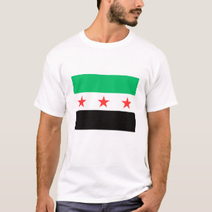 Nieuwe Syrische vlag bevrijdt Syrië na revolutie T-shirt