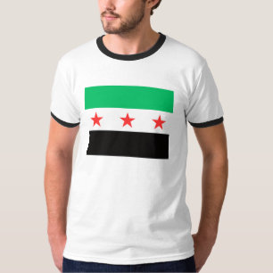 Nieuwe Syrische vrijheidsvlag na revolutie T-shirt