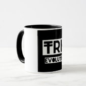 Nieuwe T.R.K Evolution koffiemok Mok (Voorkant links)