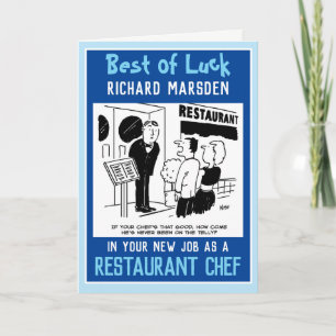 Nieuwe taak als schef kaart