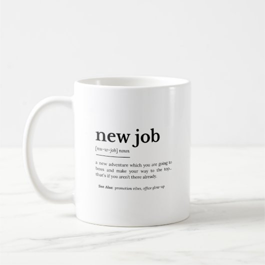 Nieuwe taakdefinitie koffiemok (Links)