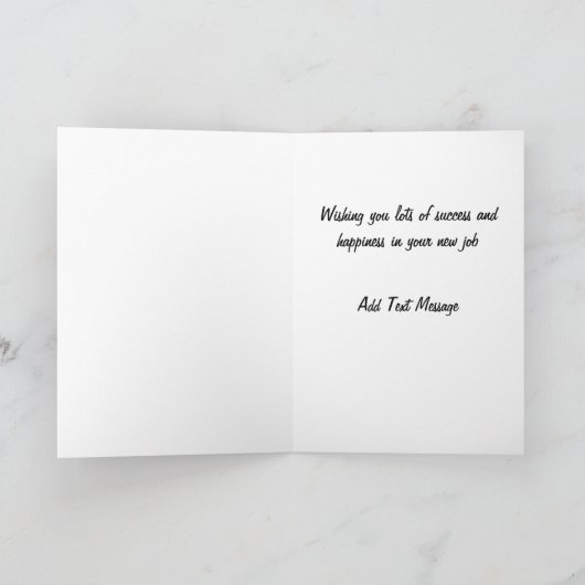 Nieuwe taakkaart voor een Man Kaart (Binnen)