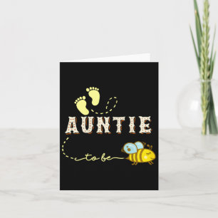 Nieuwe tante tante om bij te zijn tante om Moederd Kaart