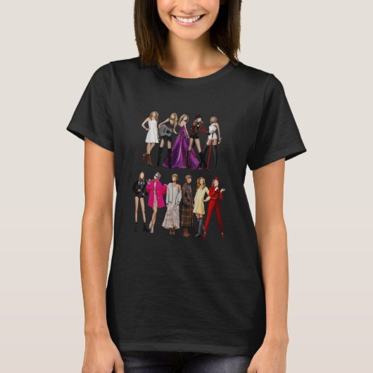 Nieuwe Taylor S-tijdperken T-shirt (Voorkant)