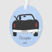 Nieuwe Teen Driver Guy Ornament (voorkant)