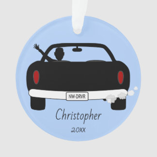 Nieuwe Teen Driver Guy Ornament
