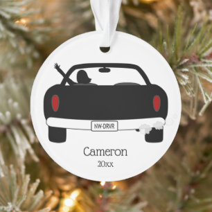 Nieuwe Teen-driver Ornament