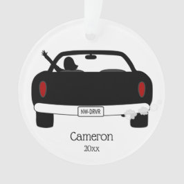 Nieuwe Teen-driver Ornament