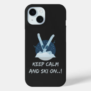 Nieuwe telefoonhoes met skischaal iPhone 15 case