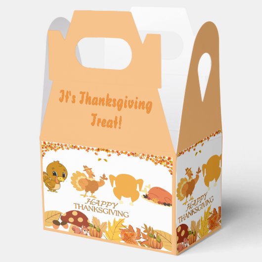 NIEUWE Thanksgiving Gable Boxes Bedankdoosjes (Geopend)