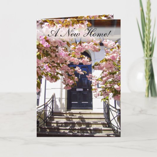 NIEUWE THUIS ~ Card Kaart (Voorkant)