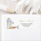 Nieuwe thuis retour adreslabels etiket (Insitu)