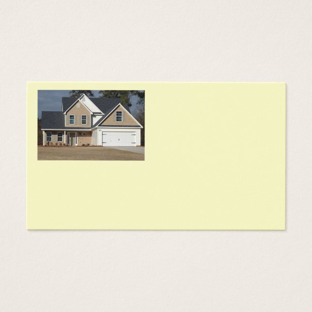 Nieuwe Thuisbouw Visitekaartjes (Voorkant)