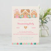 Nieuwe Thuisbrood met kerstmis Kaart (Staand voorkant)