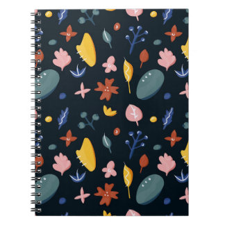 Nieuwe thuiscadeau | Naadloze Abstracte Floral Notitieboek