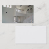 Nieuwe thuisconstructie visitekaartje (Voorkant / Achterkant)