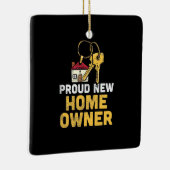 Nieuwe thuiseigenaar fors keramisch ornament (Rechts)