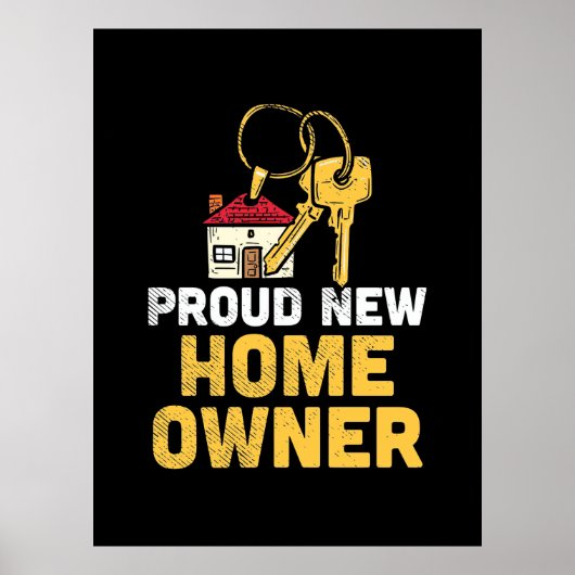 Nieuwe thuiseigenaar fors poster (Voorkant)