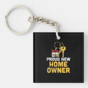 Nieuwe thuiseigenaar fors sleutelhanger