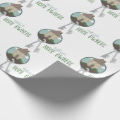 Nieuwe thuiseigenaars cadeaupapier (Hoek)