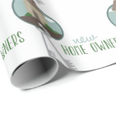 Nieuwe thuiseigenaars cadeaupapier (Rol Hoek)