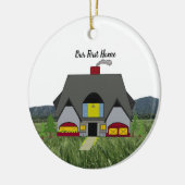 Nieuwe thuiseigenaars Cozy First Home Ceramic Orna Keramisch Ornament (Links)