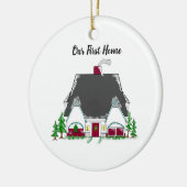 Nieuwe thuiseigenaars Eerste startpunt Keramisch Ornament (Links)