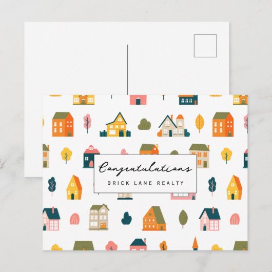 Nieuwe thuisgebruiker - Gefeliciteerd met resultaa Briefkaart (Voorkant / Achterkant)